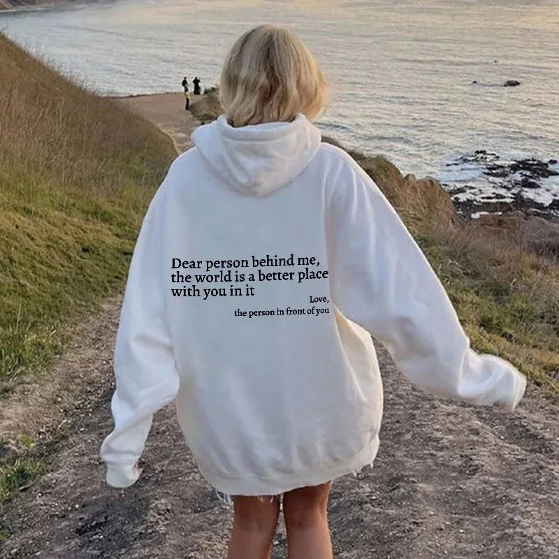 Dear person behind me Hoodie